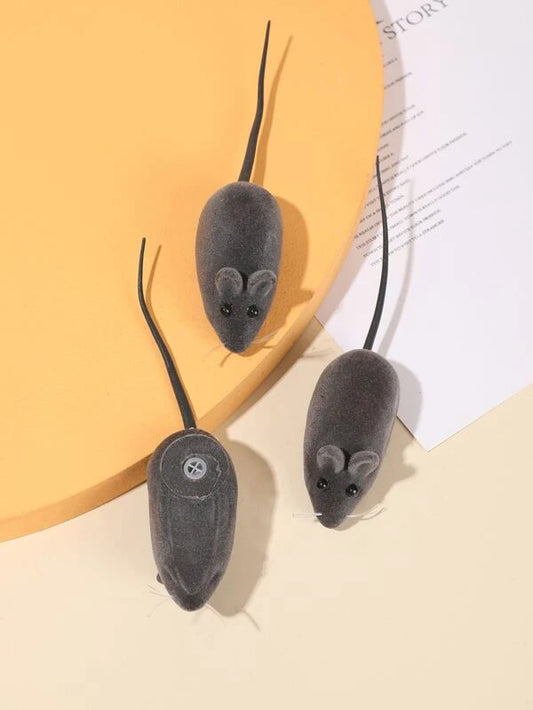 1pc Mouse Design Pet Sound Toy