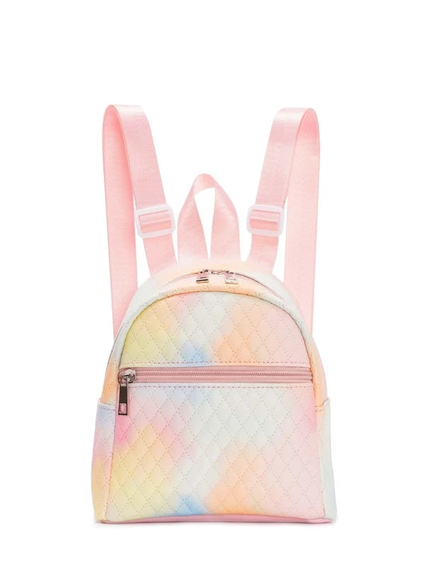 Mini Tie Dye Quilted Classic Backpack