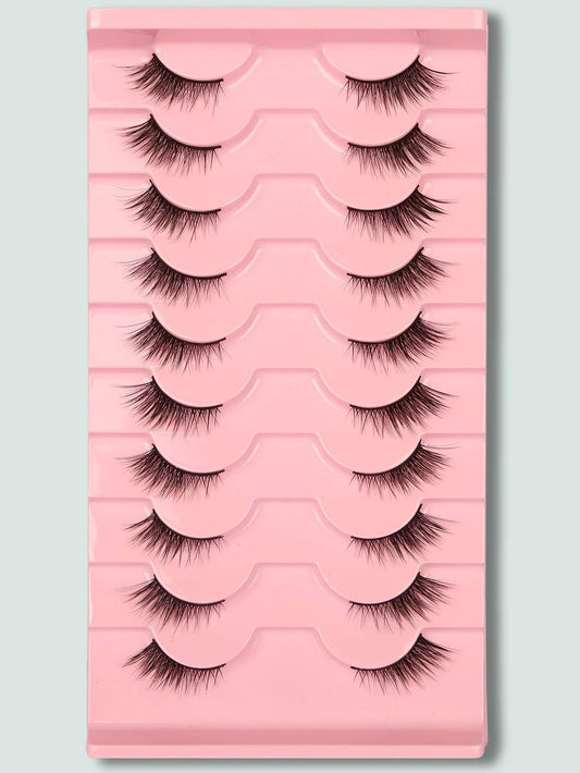 10pairs Separated False Eyelashes