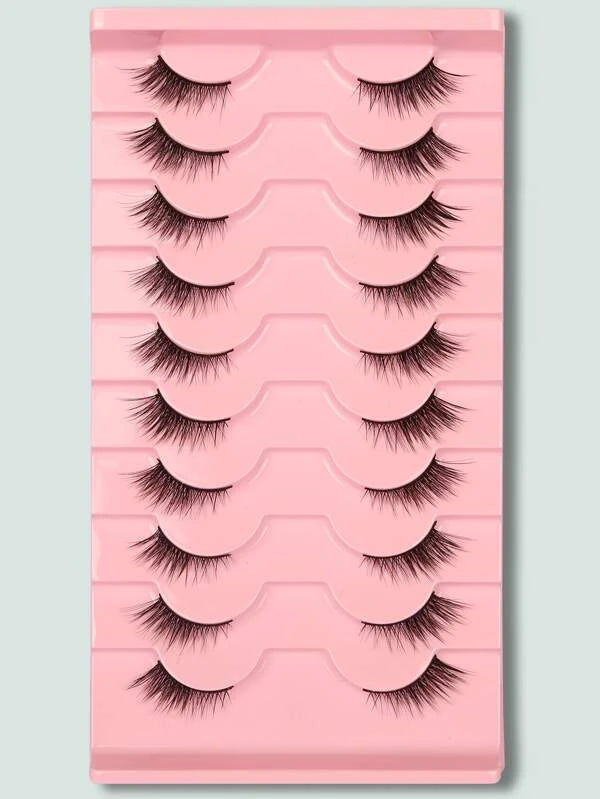 10pairs Separated False Eyelashes