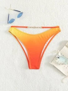 Ombre Chain Linked Bikini alsó