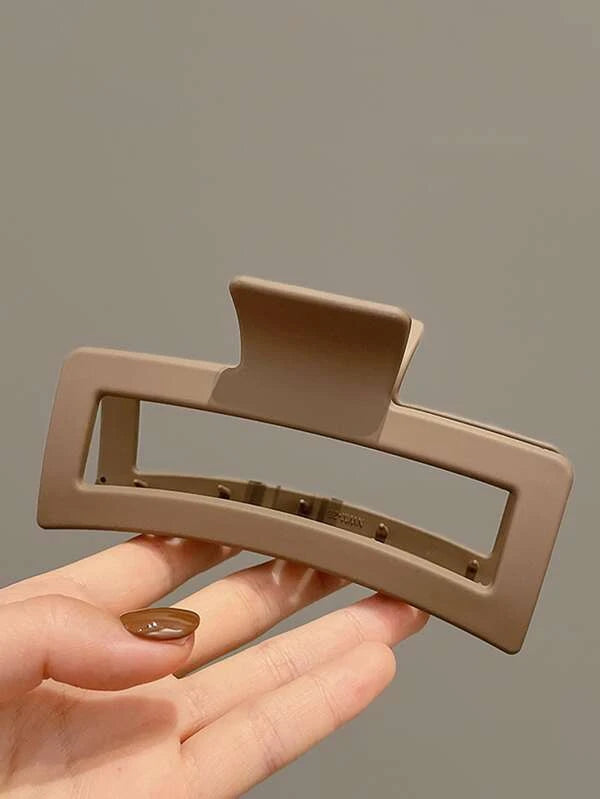 3pcs Hollow Out Rectangle Hair Claw (9CM)