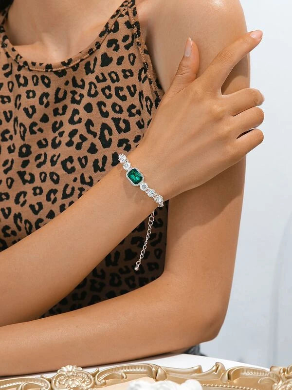 Rhinestone Decor Bracelet