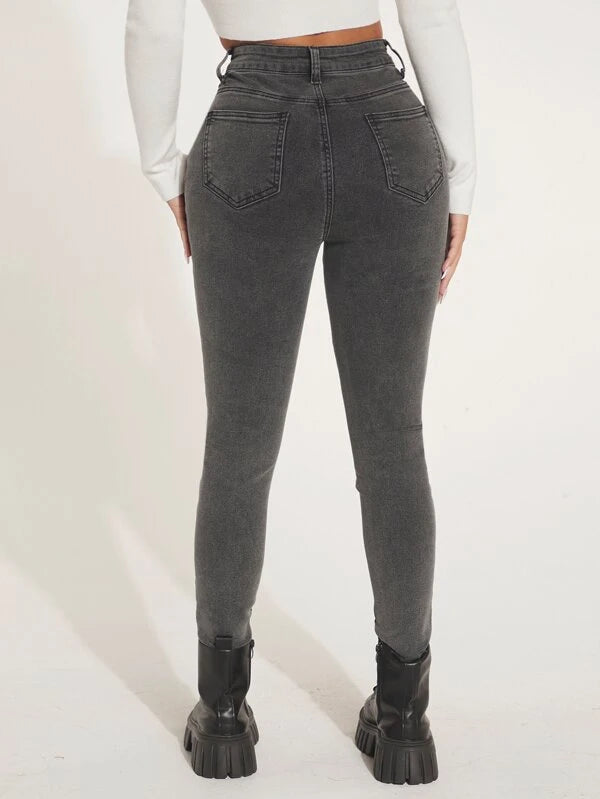 High Waist Skinny Jeans