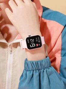 Square Electronic Watch