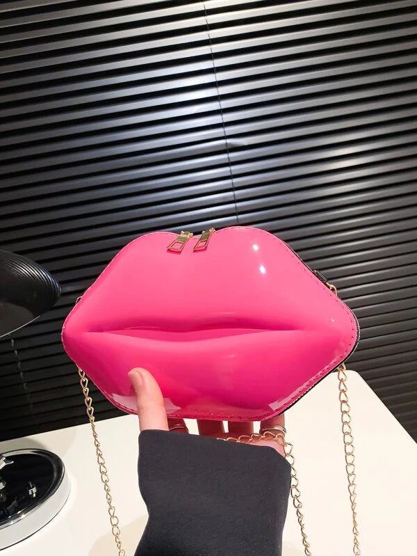 Lip Design Novelty Bag