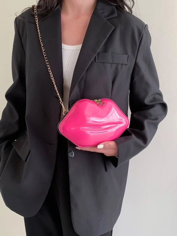 Lip Design Novelty Bag
