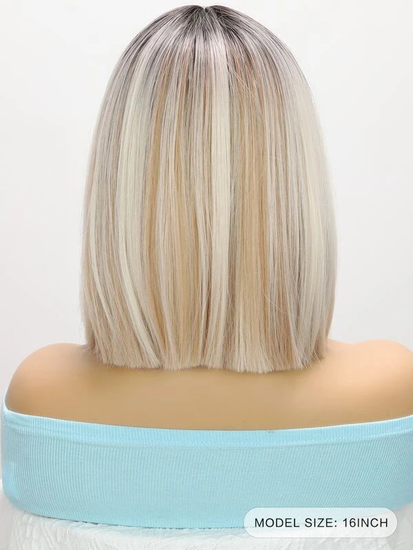 Medium Straight Synthetic Wig