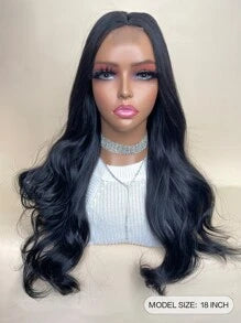 T-part Lace Front Medium Body Wave Synthetic Wig