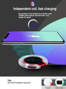 Letter Graphic Desktop Wireless Charger