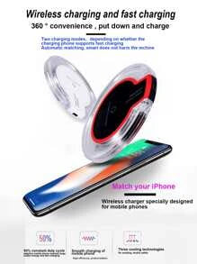 Letter Graphic Desktop Wireless Charger