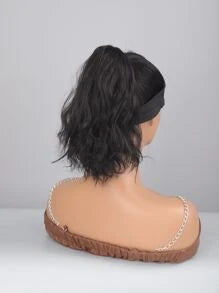 Short Curly Ponytail Synthetic Hair Extension With Claw