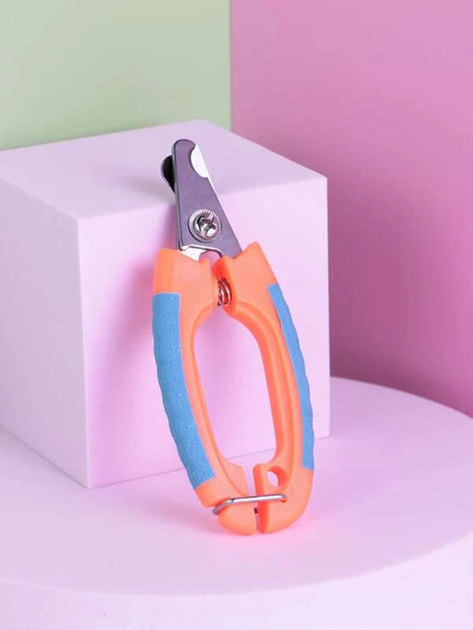 1pc Color Block Pet Nail Clipper