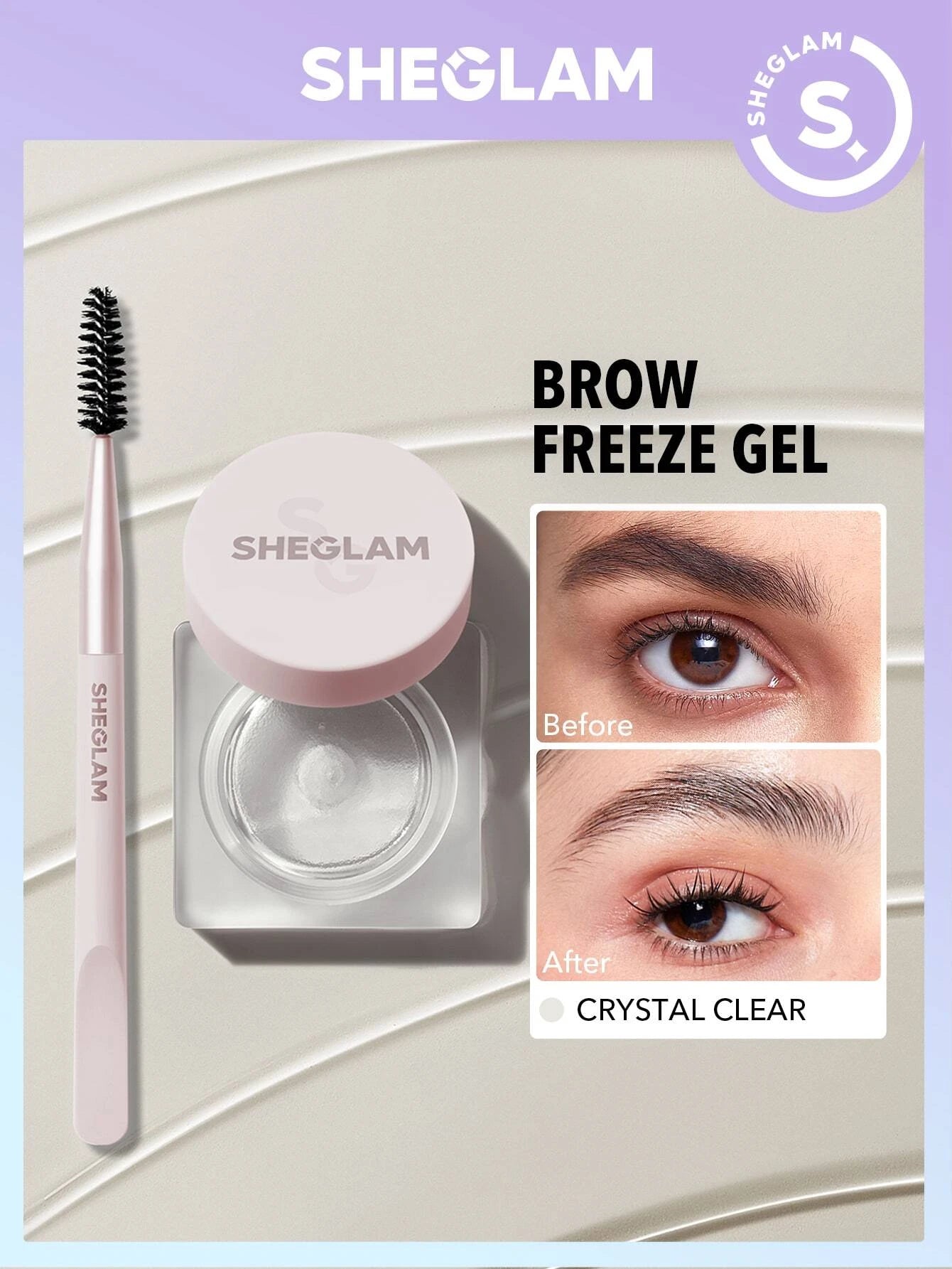 SHEGLAM Set Me Up Brow Hold-Crystal Clear