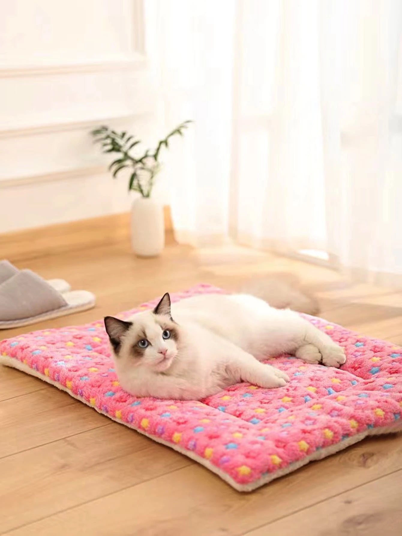 1pc Star Embroidered Crate Mat (L-XXL)