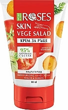 Kézkrém "Sárgarépa és paradicsom" - Nature of Agiva Roses Vege Salad Moisturizing Hand Cream 100 ml