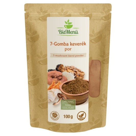 Biomenü Bio 7-Gomba keverék por - 100g