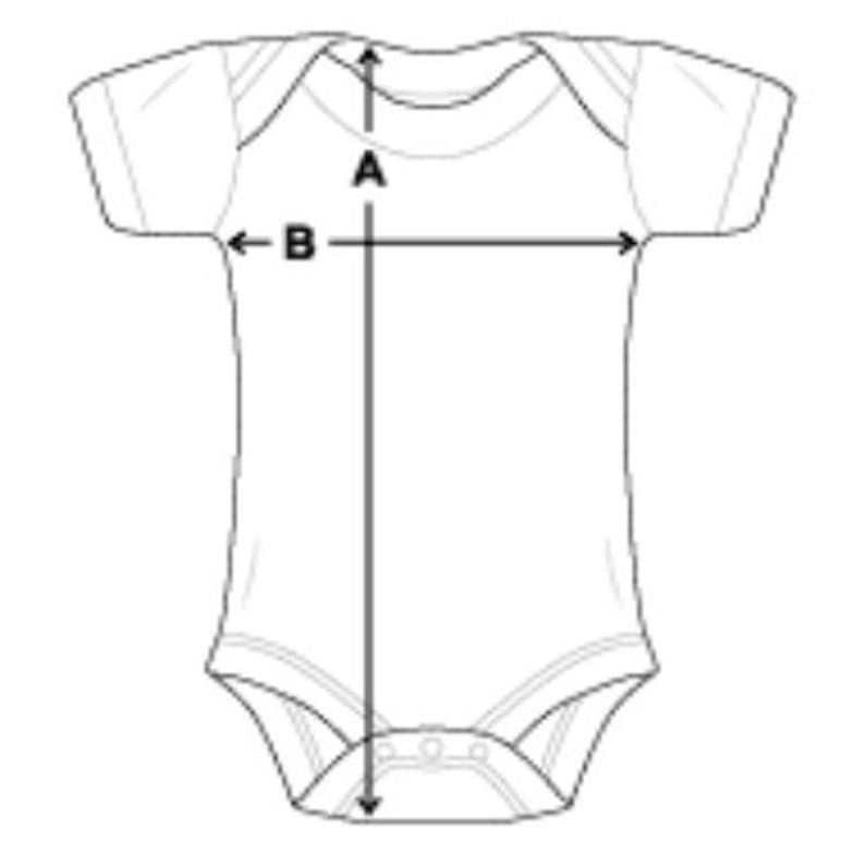 HG Baby Tri-Blend rövid ujjú body (3-24 hónapos)