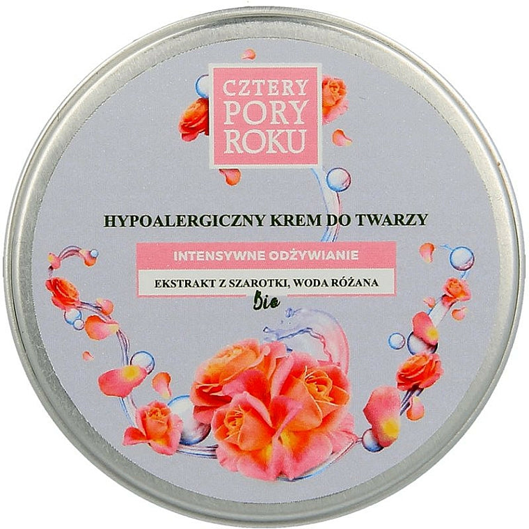 Intenzíven tápláló arckrém - Cztery Pory Roku Intensive Nourishing Face Cream 60 ml